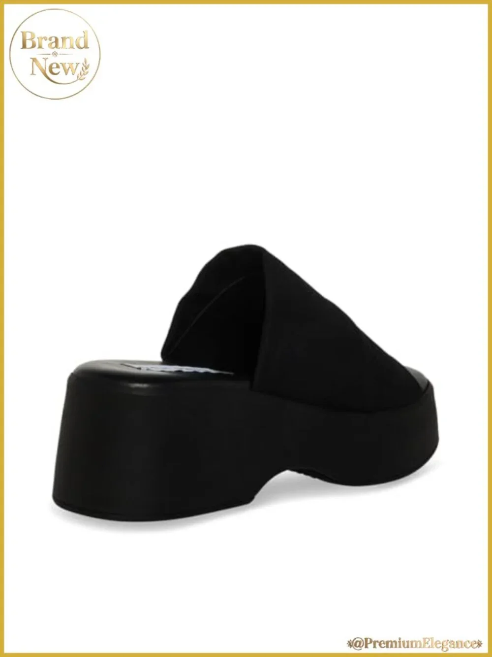 Women's Sculpted Platform Sandals Stretchy Slip-On Heels